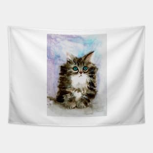 Cuddly kitten Tapestry