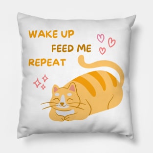 Funny Cat Quotes Pillow