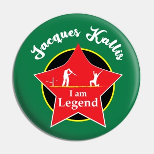 Jacques Kallis - I am Legend T-Shirt Pin