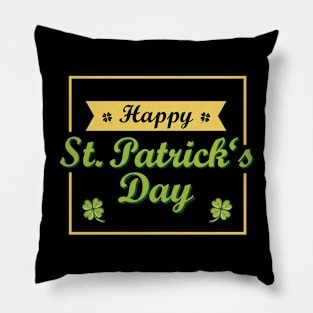 st patricks day Pillow