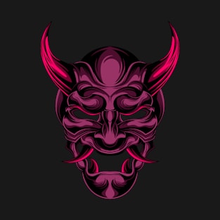 PURPLE DEMON MASK T-Shirt