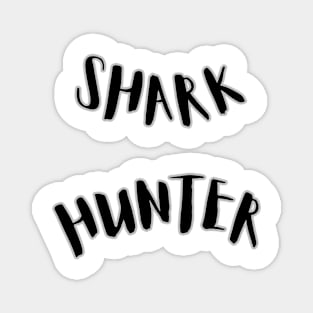 Mr Monster Shark Hunter -  T-Shirt Magnet