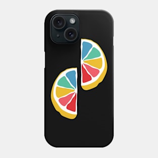 Rainbow Lemon Slices Phone Case