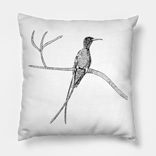 Topaz Bird Pillow