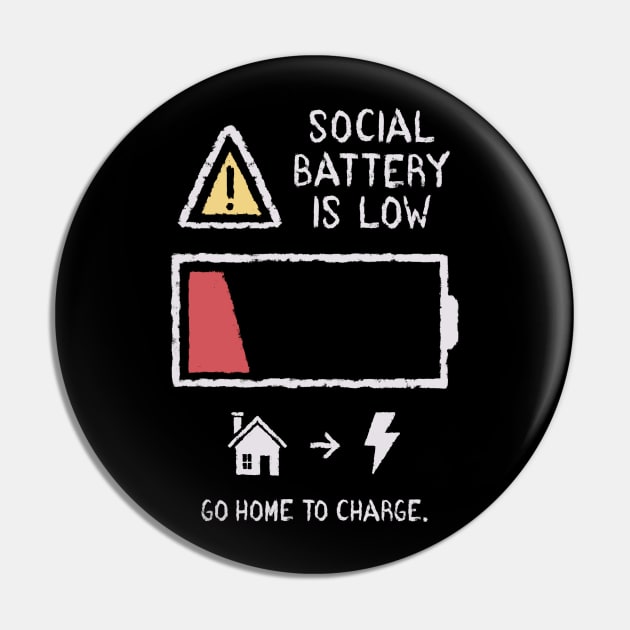 Low Social Battery Pin by atrellano