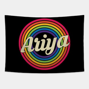 Ariya - Retro Rainbow Style Tapestry