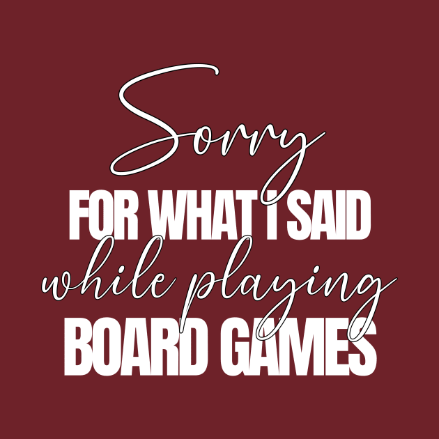 Board Games by RefinedApparelLTD