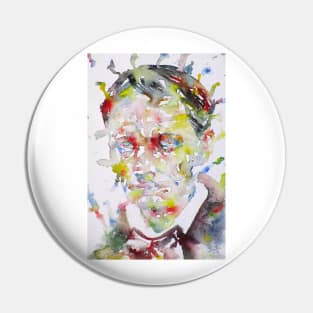 CHARLES BAUDELAIRE - watercolor portrait .2 Pin