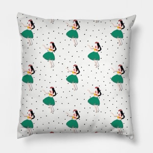 Hula Girls Pillow