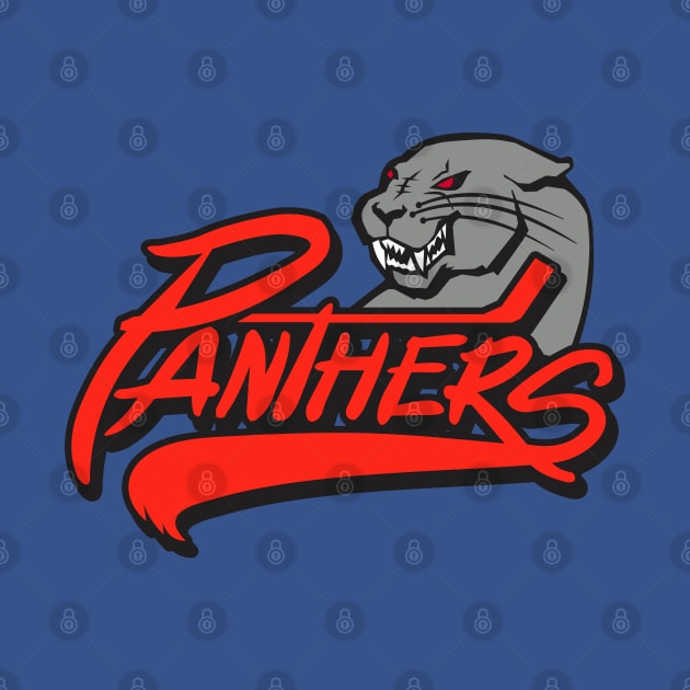 Panthers Sports Logo by DavesTees