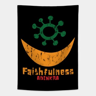 Faithfulness | Adinkra Symbol | Afrocentric Symbol Tapestry