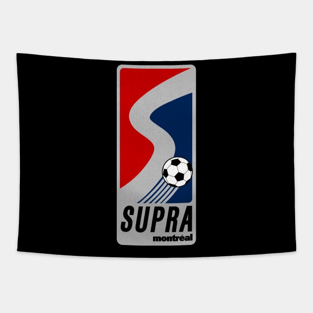 Defunct Montreal Supra Soccer 1988 Tapestry by LocalZonly