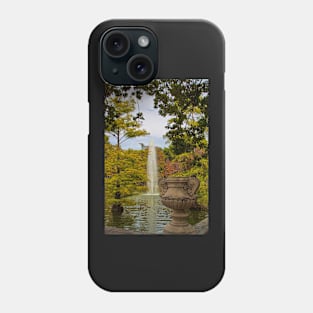 Spain. Madrid. Fall in Buen Retiro park. Phone Case