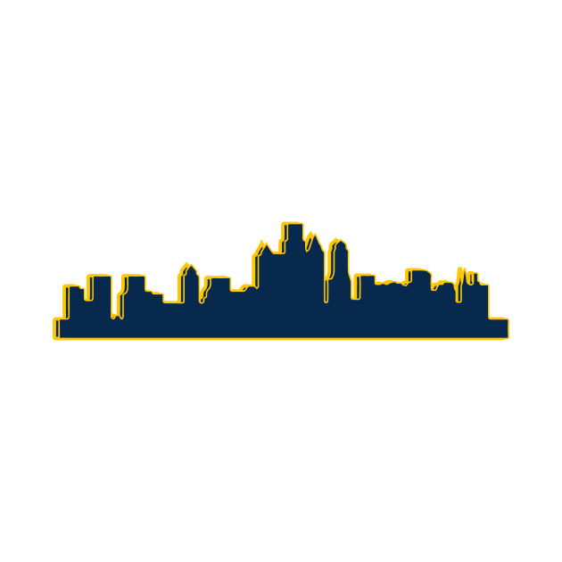 Philly Skyline Drexel Sticker by AashviPatel