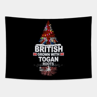 British Grown With Togan Roots - Gift for Togan With Roots From Tonga Tapestry