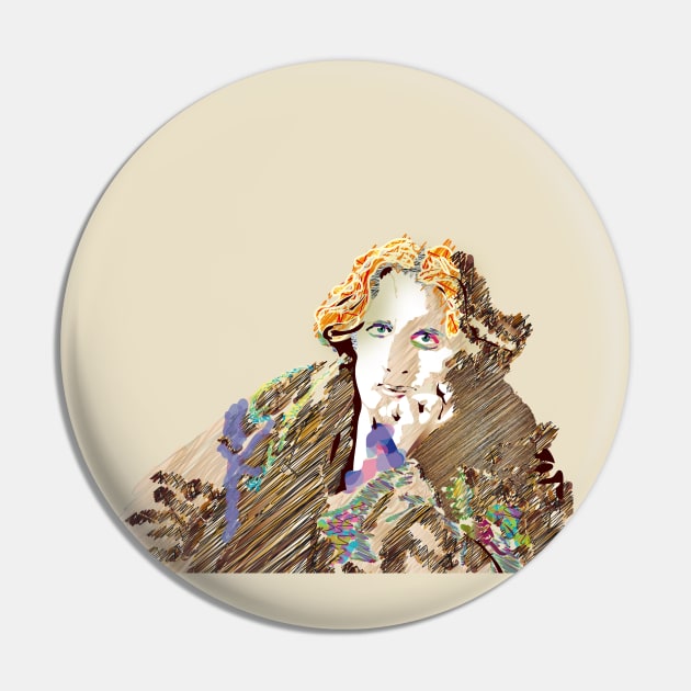 Oscar Wilde Pin by Slownessi