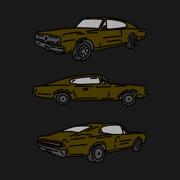 classic muscle car vintage collection by fokaction