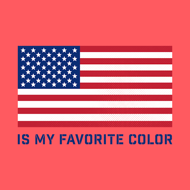 RED WHITE & BLUE IS MY FAVORITE COLOR by incraftwetrust