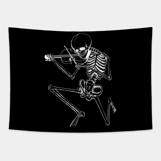 Skeleton Tapestry by lucamendieta