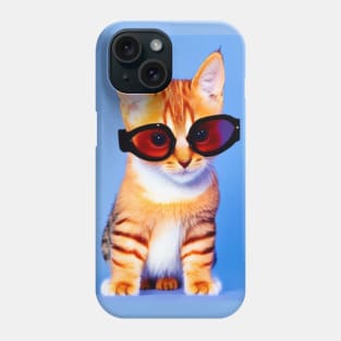 cute baby cool cat Phone Case