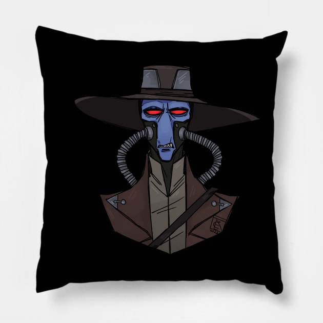 Cad Bane Pillow by certibbs