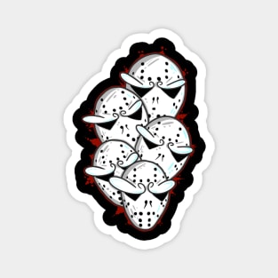 Jason Voorhees doodle Magnet