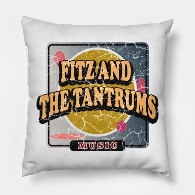 fitz and the tantrum 27 Pillow by Rohimydesignsoncolor