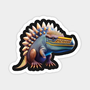 A cool Stegosaurus dinosaur Magnet