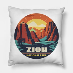 Zion National Park Pillow