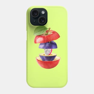 Apple Plum Dragon Fruit Gifts Vegetarian Phone Case