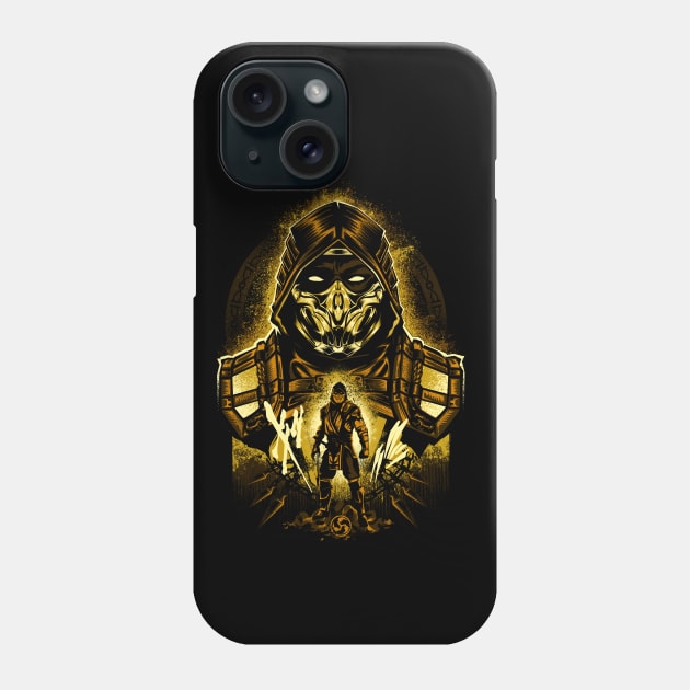 Zenkatsujin Fighter Scorpion Phone Case by HyperTwenty