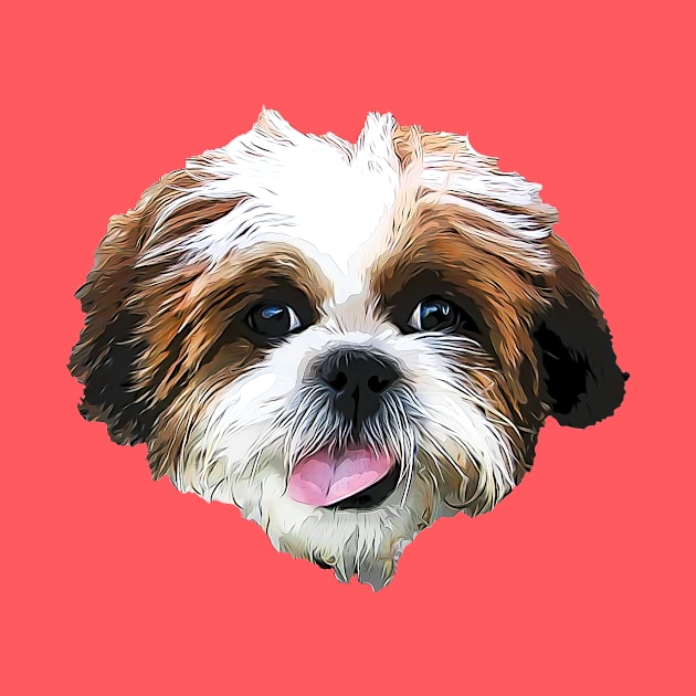 Shih Tzu Puppy Dog by Elarex