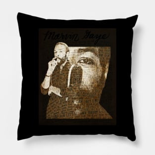 Marvin Gaye in memory Pillow