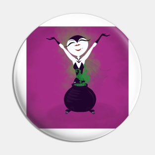 GLAMOROUS WITCH Pin