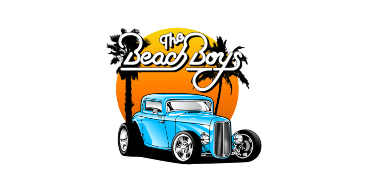 Little Deuce Coupe Beach TShirt TeePublic