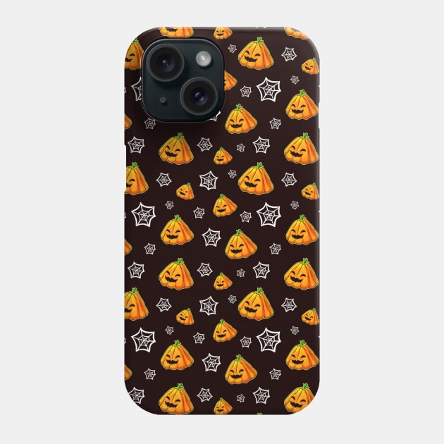 Halloween Pumpkin Pattern Phone Case by vanyroz