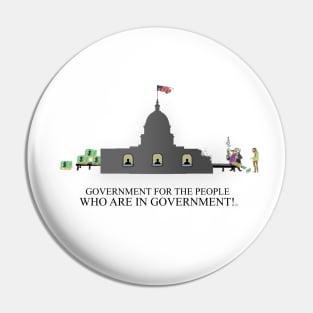 Government Curruption Pin