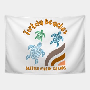 Tortola beaches British Virgin Islands Tapestry