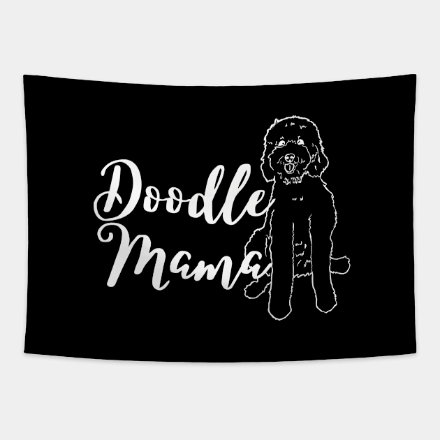 Doodle Mama Tapestry by Mplanet