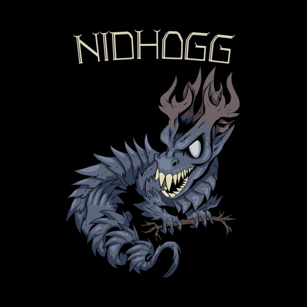 Wrath of the World Tree: Nidhogg the Serpent by Holymayo Tee