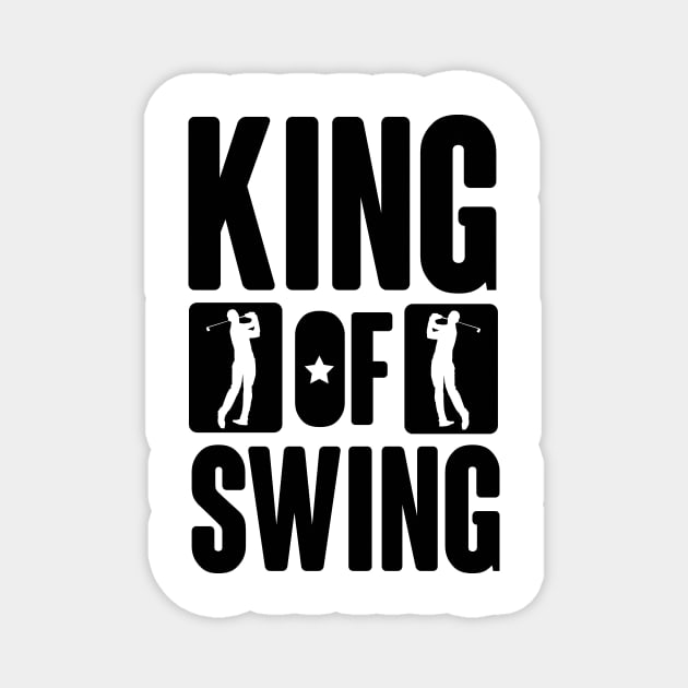King of swing Magnet by nektarinchen