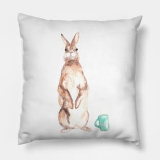 Cuppa Bunny Pillow