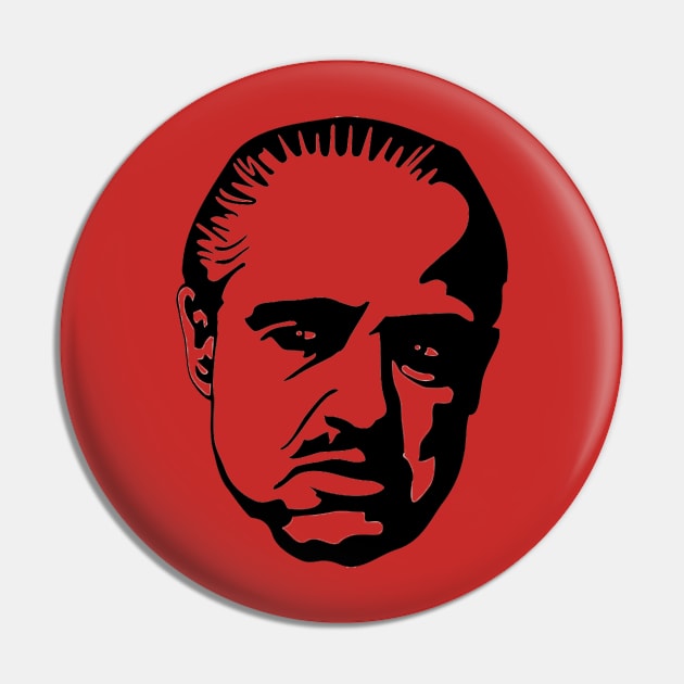 The Godfather - Don Vito Corleone - Movies Pin by JMPrint