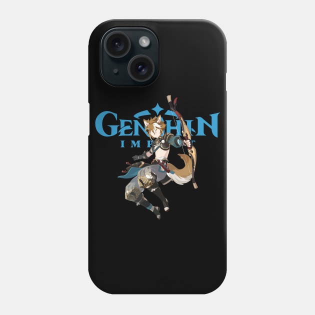 Genshin Impact Gorou Phone Case by Rendigart