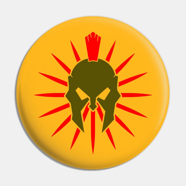 Spartan Rider Pin by Tuye Project