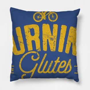 Burning Glutes Cycling Team Pillow