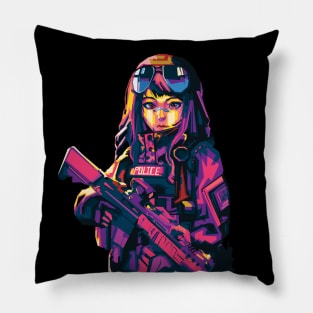 CUTE VETERAN Pillow