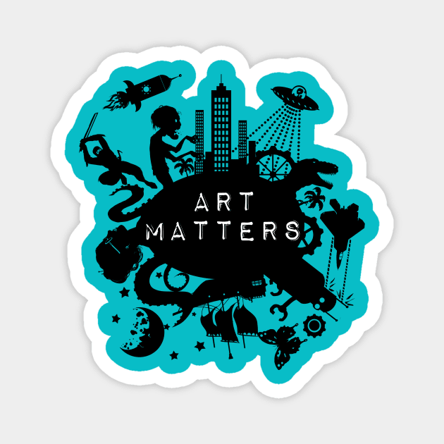 Art Matters Magnet by Rorus007