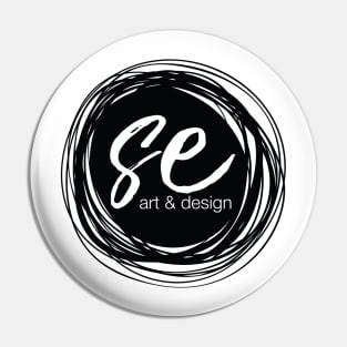 SE Art and Design Classic Logo Pin