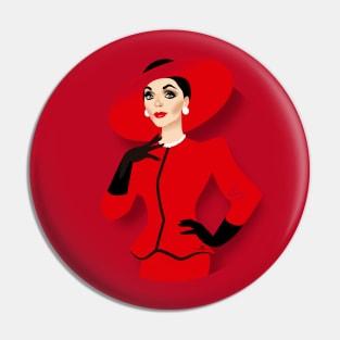 Alexis Carrington Pin